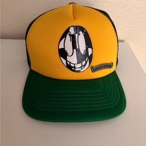 Yellow and Green CH trucker hat chrome heart